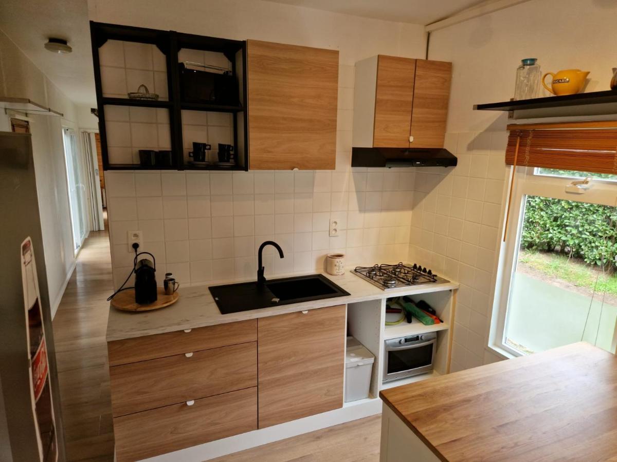 " Casitacuriosa " Chalet Op Camping Met Buitenzwembad Balen Dış mekan fotoğraf